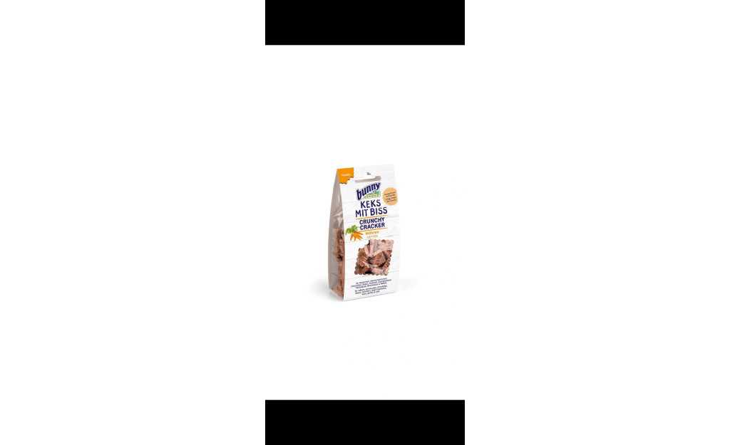 Bunny crunchy cracker με καροτο για ολα τα τρωκτικα 50gr