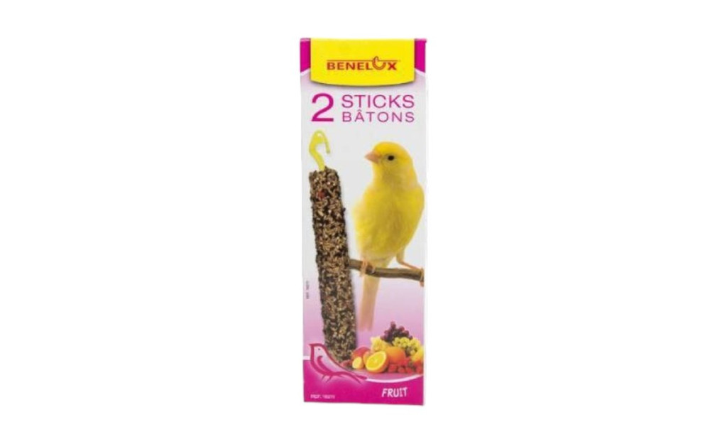 Benelux Sticks Με Μήλο Για Καναρίνι  2 Τεμάχια 55 g