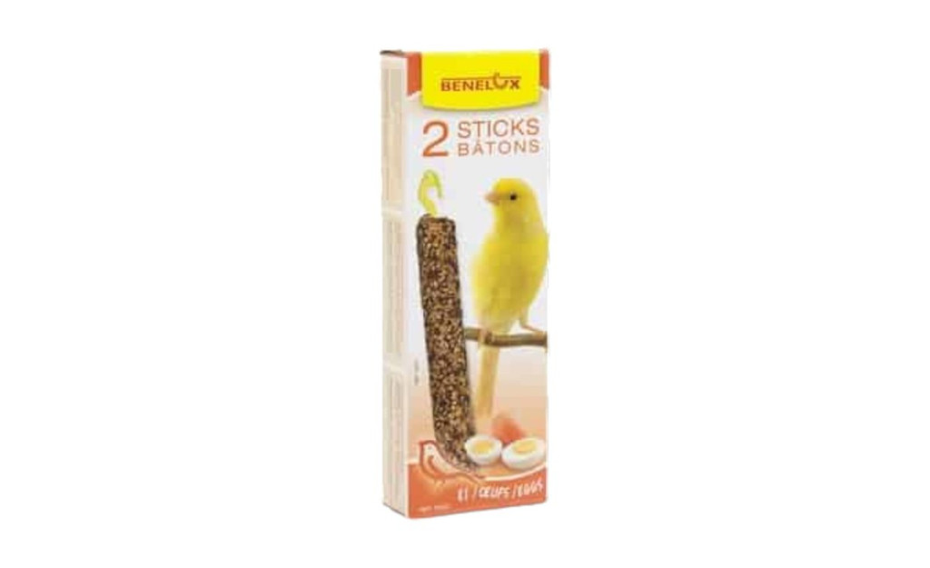 Benelux Sticks Με Αυγό Για Καναρίνι  2 Τεμάχια 55 g
