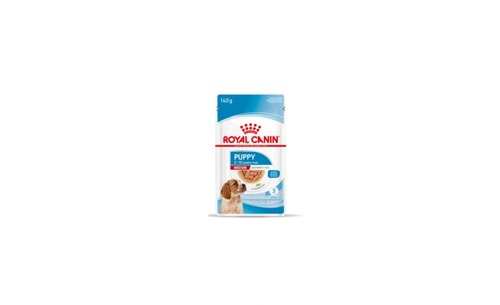 Royal Canin Puppy Medium Υγρη Τροφη Για Σκυλους 140gr