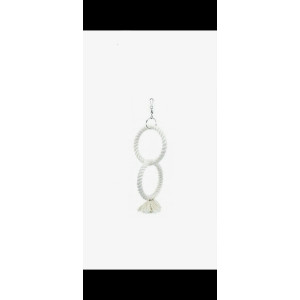 Nobby Cage Toy 2 Βαμβακεροι Κρικοι Για Πτηνα