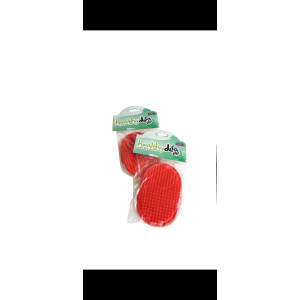 Pet Camelot Κοκκινο Γαντι Περιποιησης Τριχωματος Απο Σιλικονη