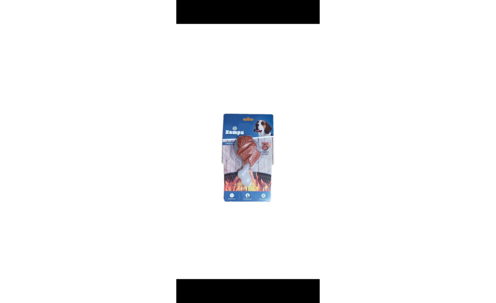 Zampa Κοκκαλο Με Γευση Μπαρμπεκιου Παιχνιδι Για Σκυλους