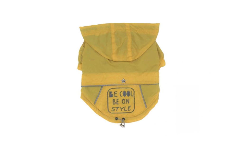 Glee Κιτρινο Αδιαβροχο Μπουφαν "Be Cool, Be on Style" XL