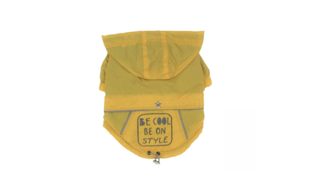 Glee Κιτρινο Αδιαβροχο Μπουφαν "Be Cool, Be on Style" M