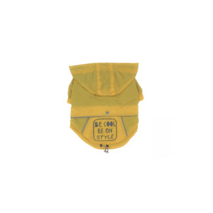 Glee Κιτρινο Αδιαβροχο Μπουφαν "Be Cool, Be on Style" M