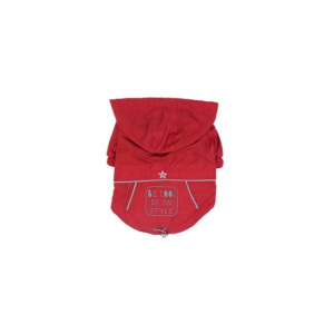 Glee Κοκκινο Αδιαβροχο Μπουφαν "Be Cool, Be on Style" XL