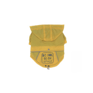 Glee Κιτρινο Αδιαβροχο Μπουφαν "Be Cool, Be on Style" L