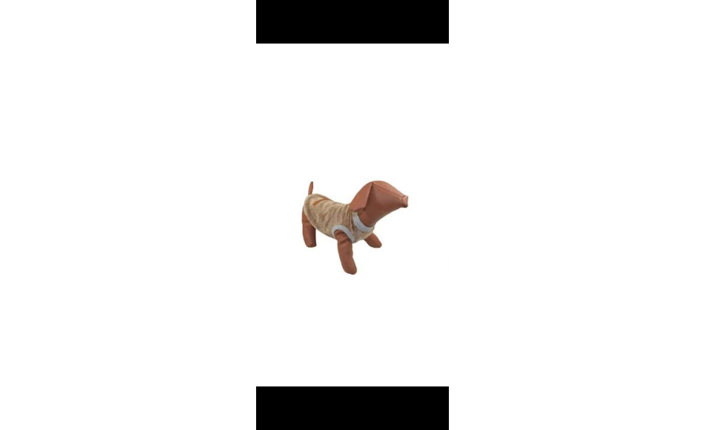 Woofmoda Μπεζ Βελουδινη Μπλουζα XL