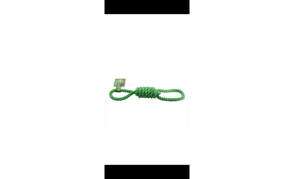 Kowloon Πρασινος Κομπος Με 2 Χερουλια Παιχνιδι Για Σκυλους