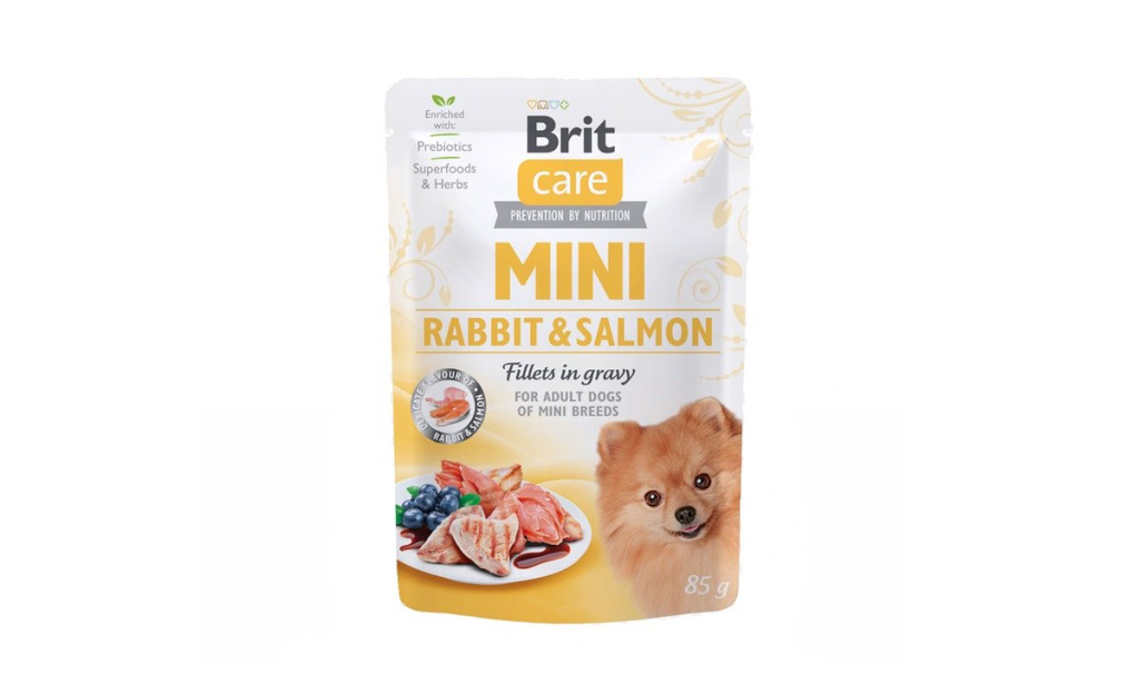 Brit Care Mini Adult Rabbit & Salmon 85gr